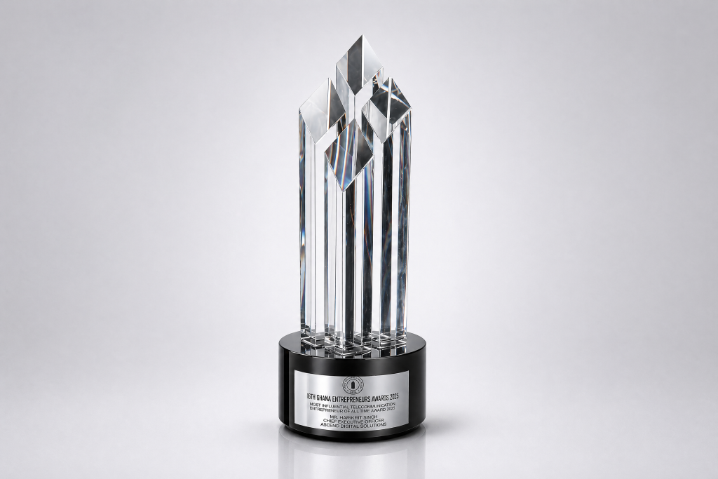 Ascend Digital Solutions CEO Honoured at the 16th Ghana Entrepreneurs Awards 2026
